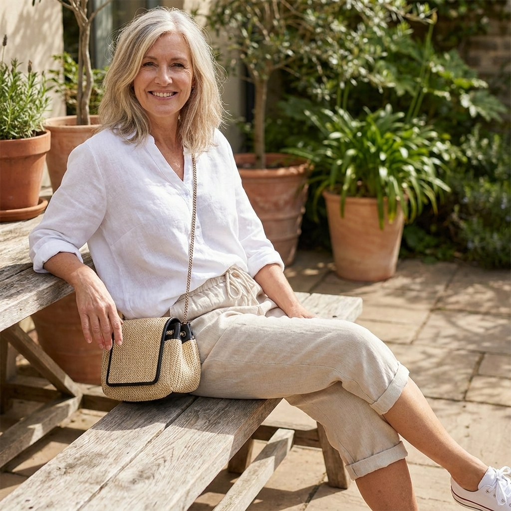Laluna® | Cotton Linen Women's Shorts