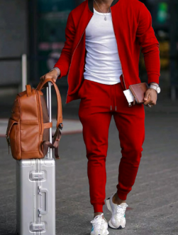Men’s Relaxed Zip Jacket & Jogger Set