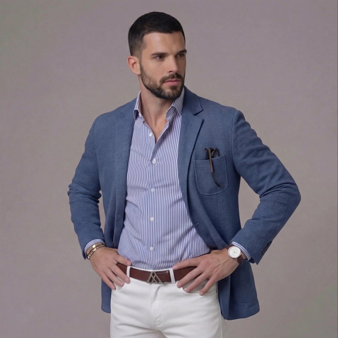 Men’s Smart-Casual Blazer Jacket
