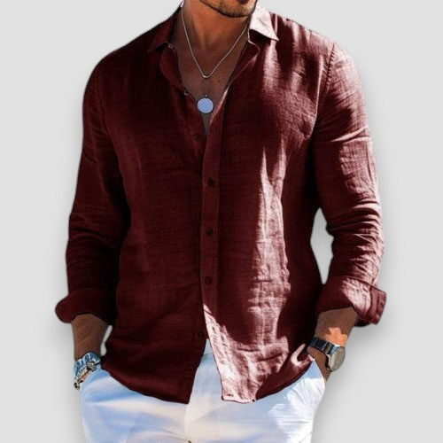 Men’s Lightweight Linen Shirt