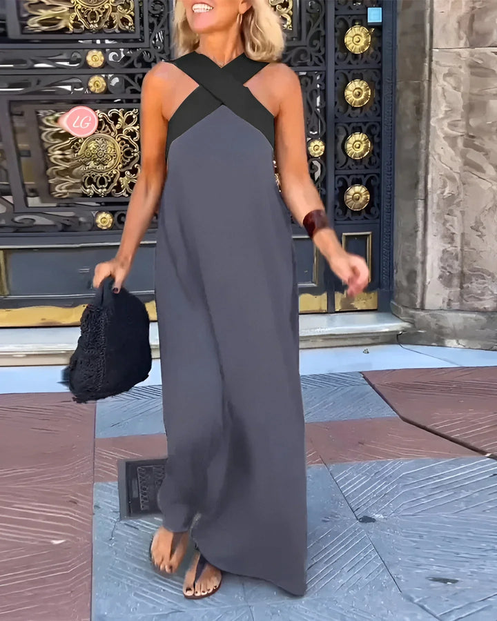 DELFINA | CROSS-OVER DRESS