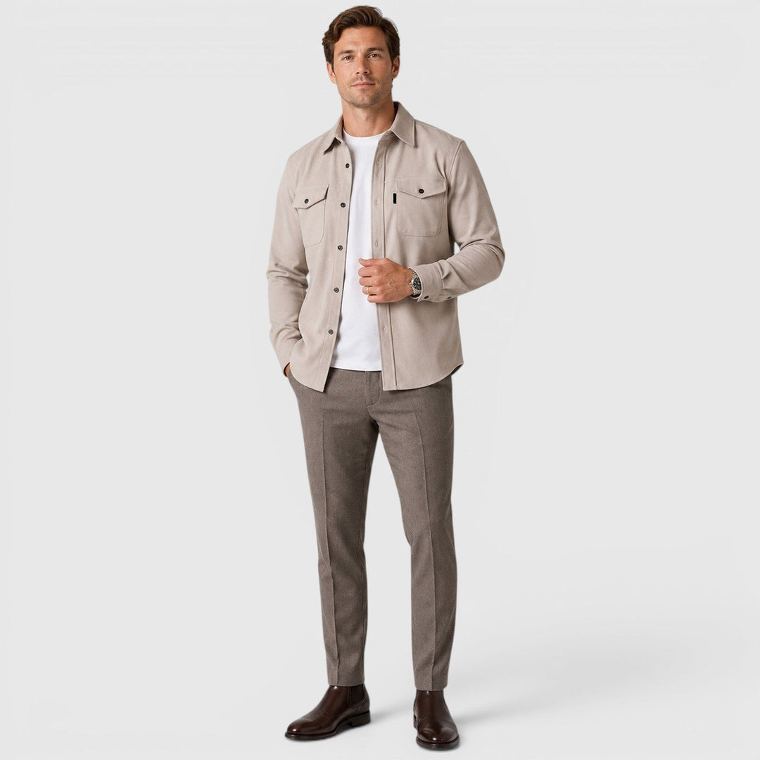 Men’s Slim-Fit Overshirt