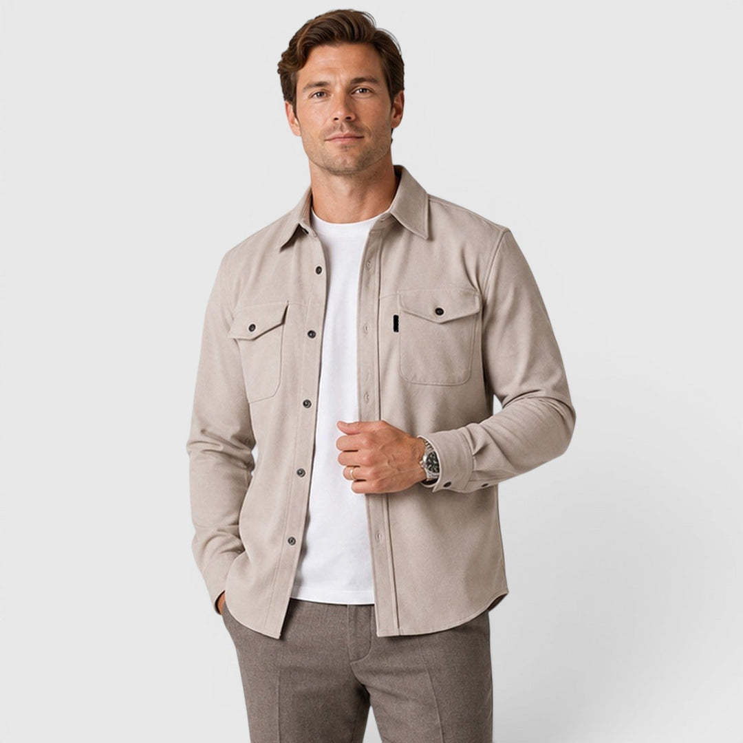 Men’s Slim-Fit Overshirt