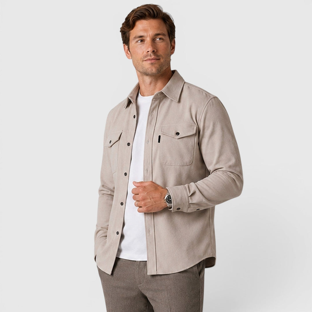 Men’s Slim-Fit Overshirt