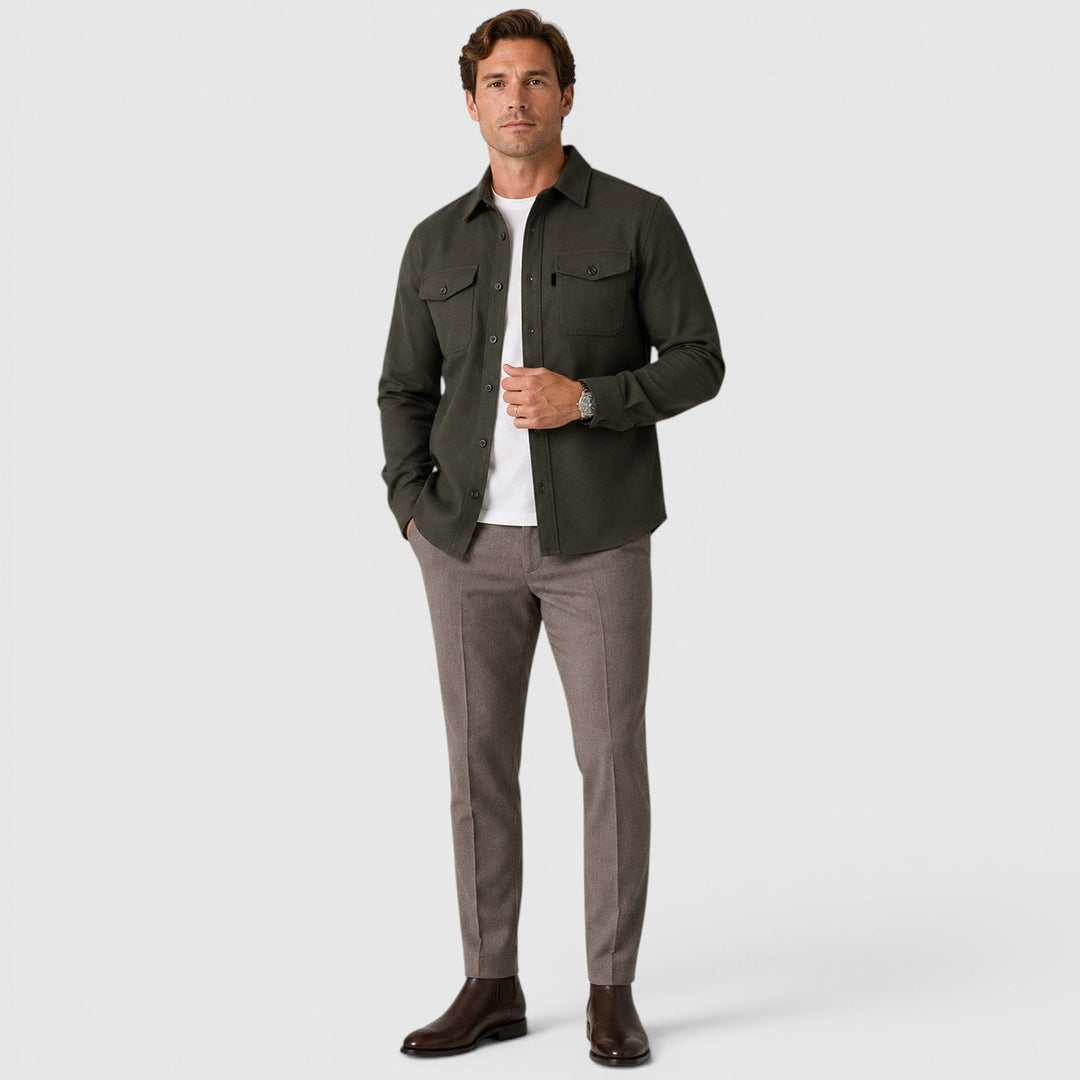 Men’s Slim-Fit Overshirt