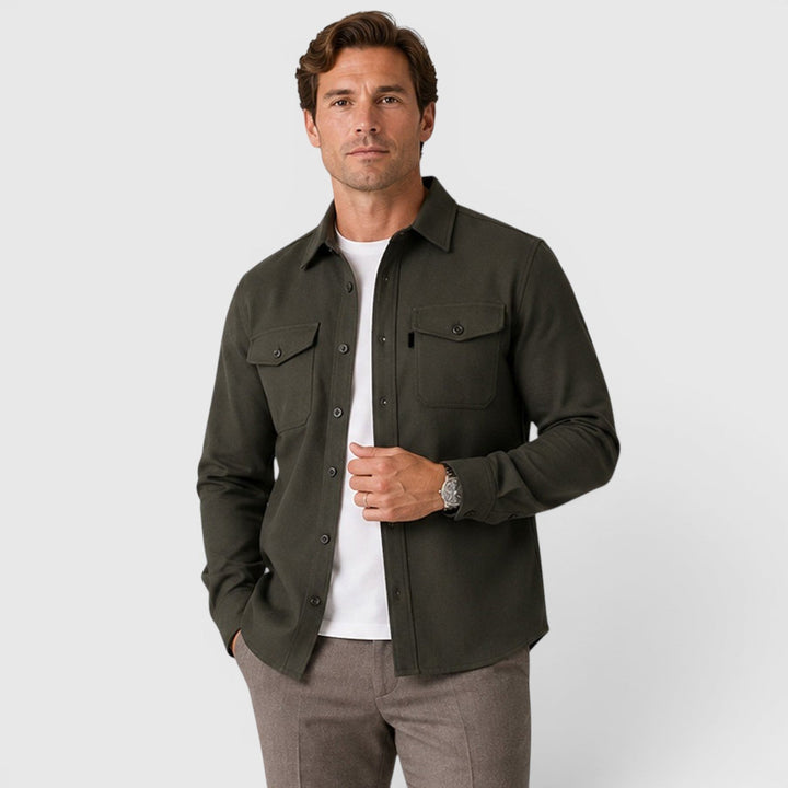 Men’s Slim-Fit Overshirt