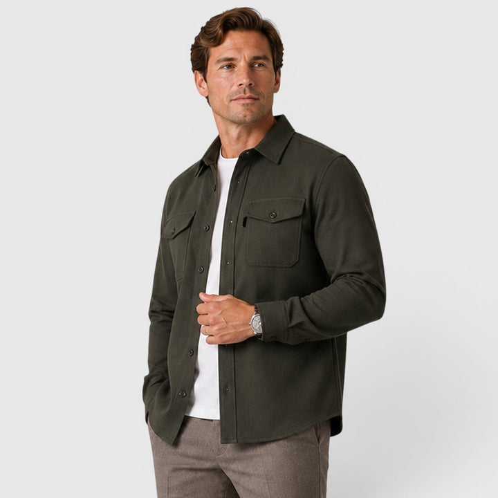 Men’s Slim-Fit Overshirt