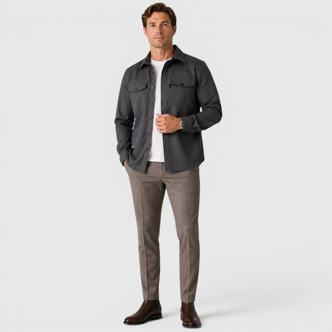 Men’s Slim-Fit Overshirt