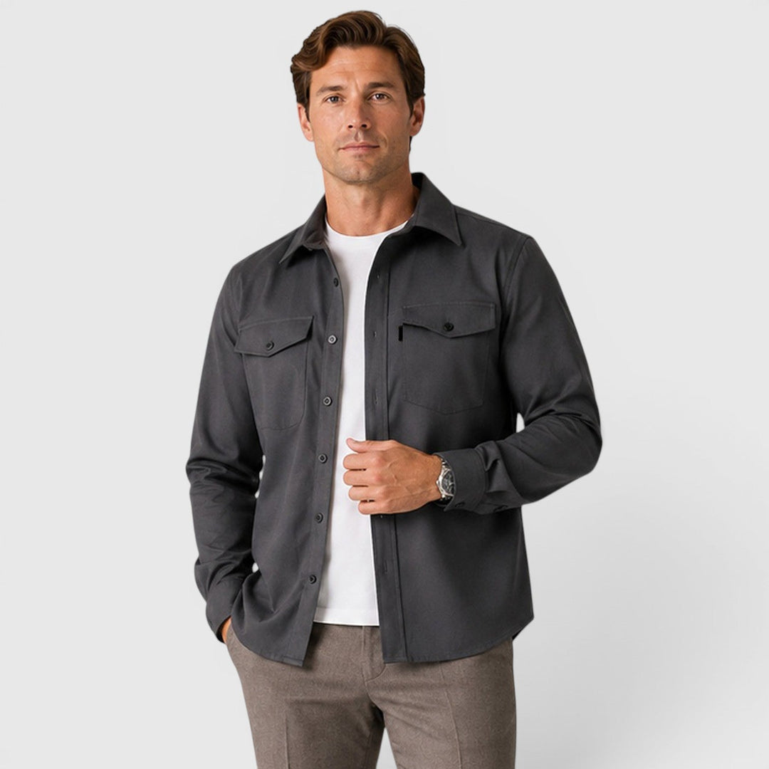 Men’s Slim-Fit Overshirt