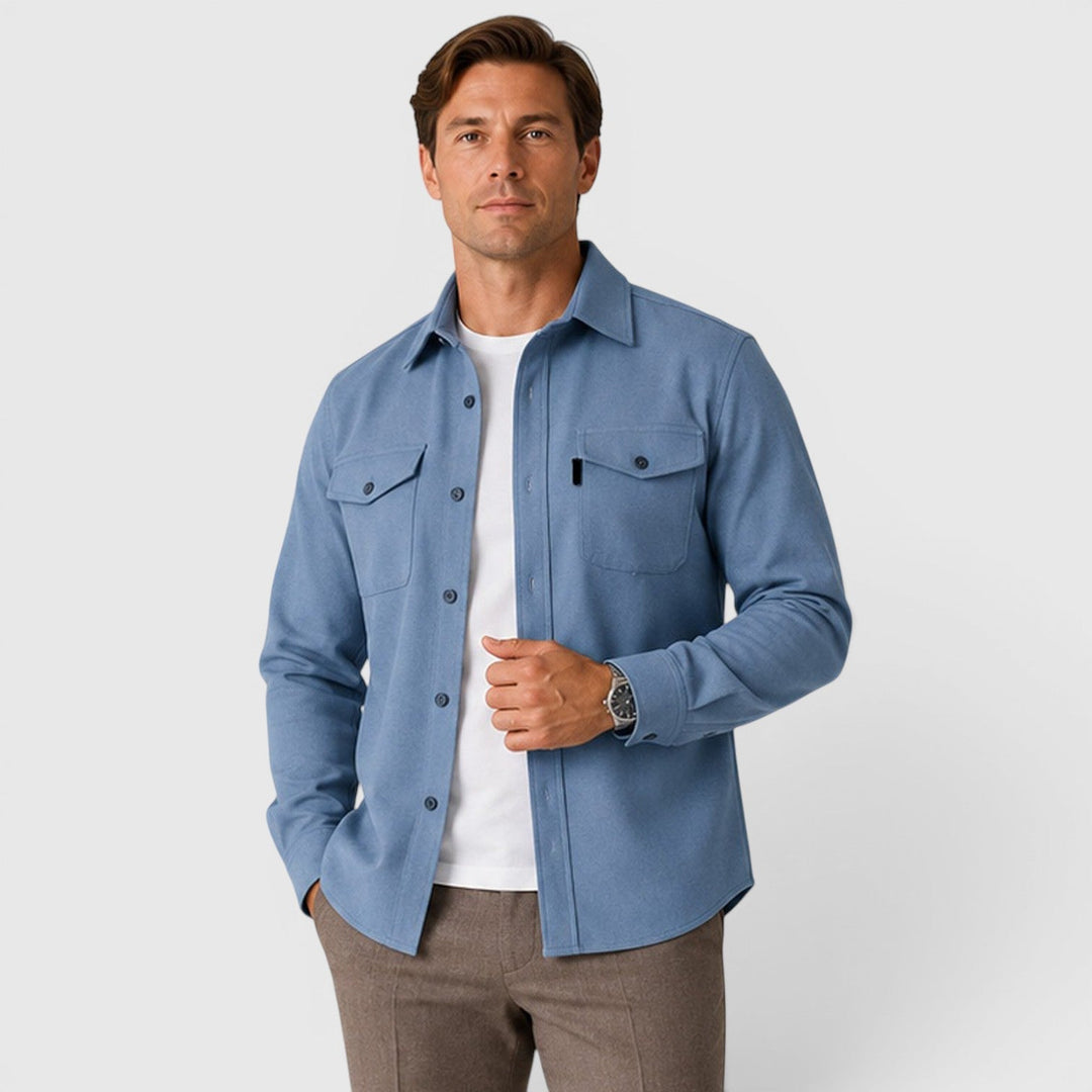 Men’s Slim-Fit Overshirt