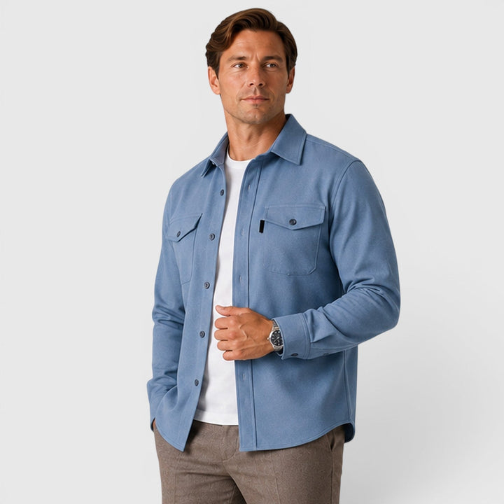 Men’s Slim-Fit Overshirt