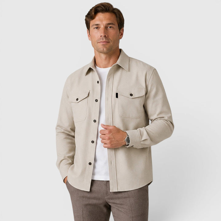 Men’s Slim-Fit Overshirt