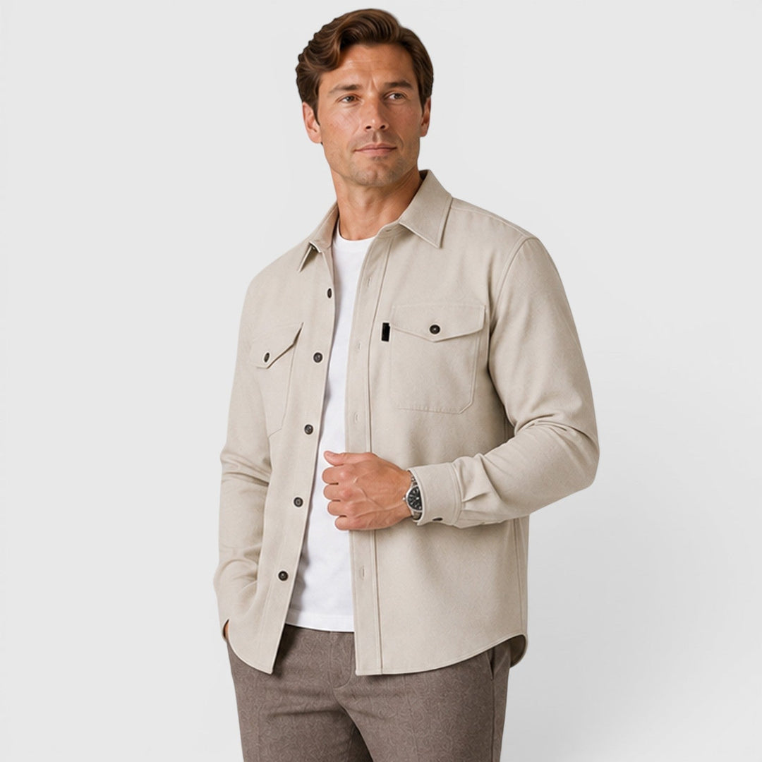 Men’s Slim-Fit Overshirt