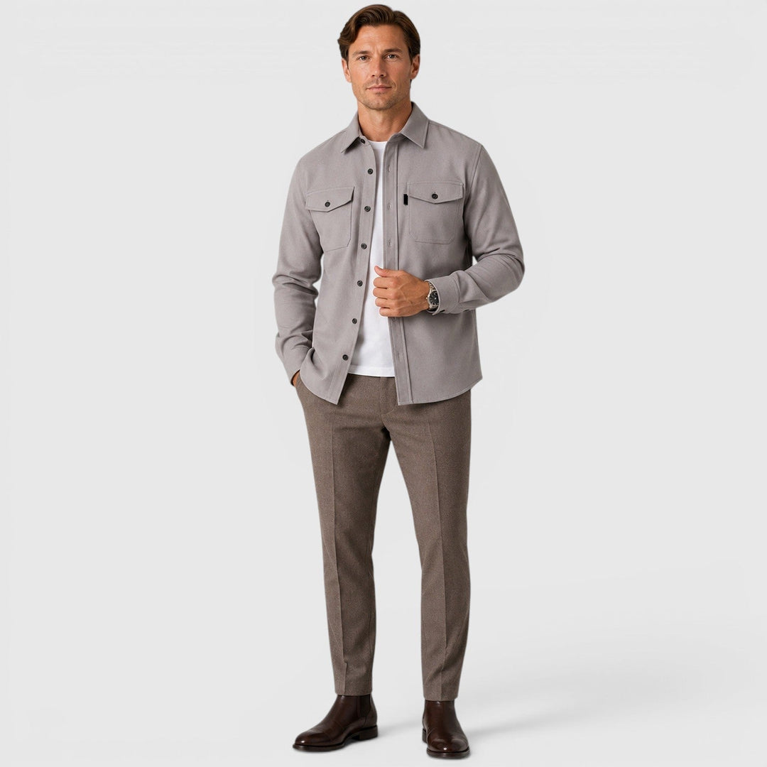 Men’s Slim-Fit Overshirt