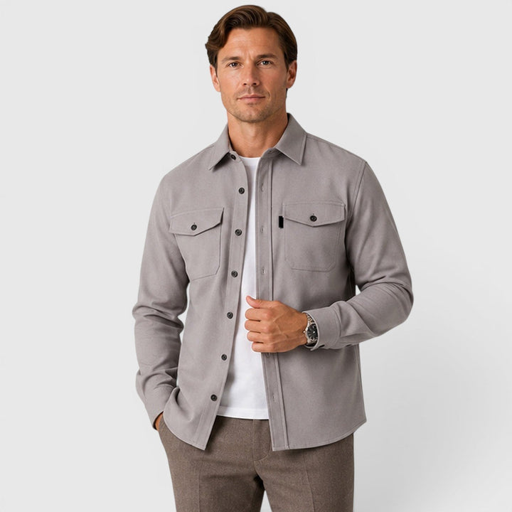 Men’s Slim-Fit Overshirt