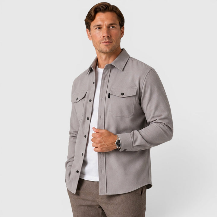Men’s Slim-Fit Overshirt