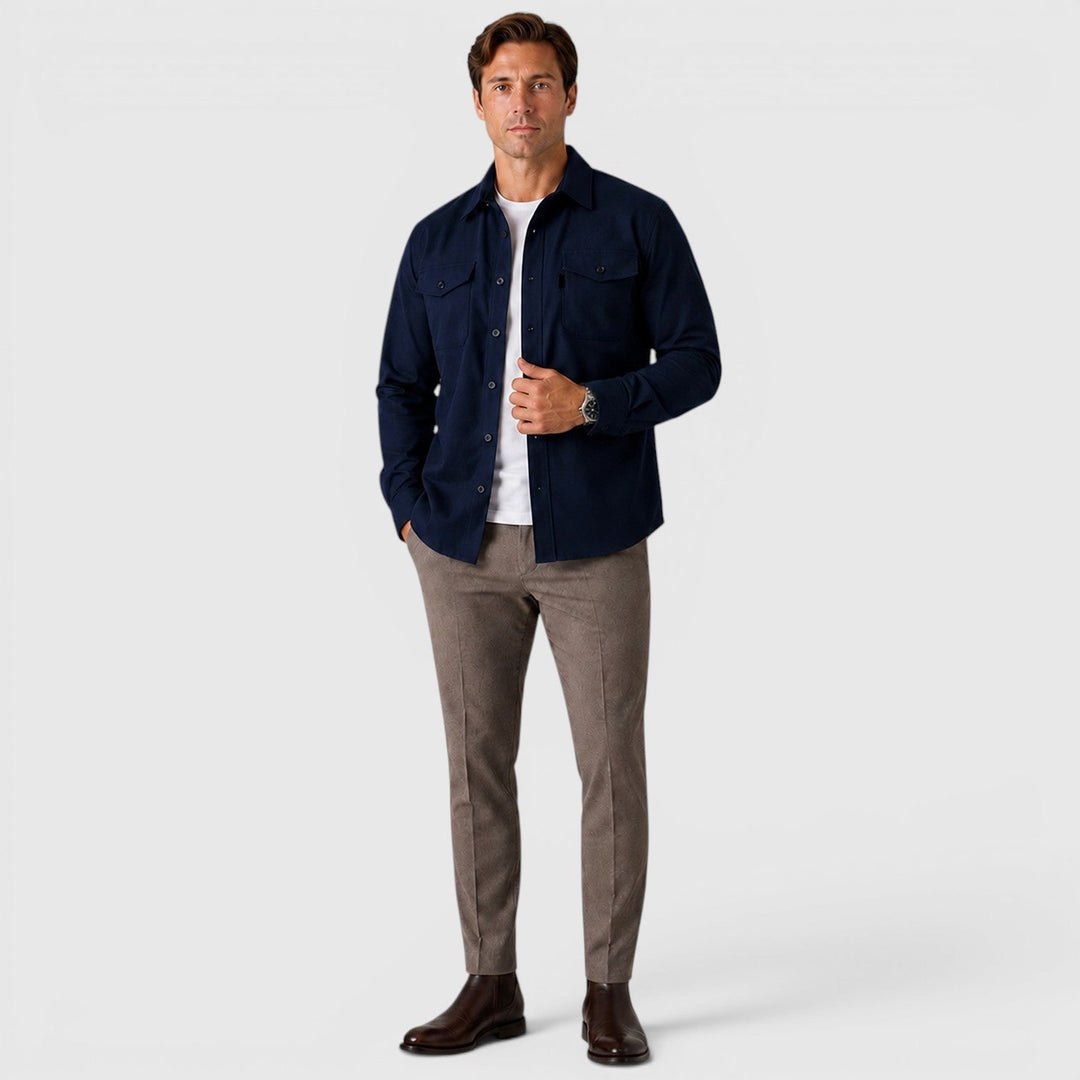 Men’s Slim-Fit Overshirt