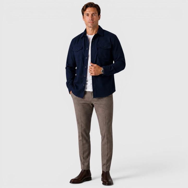 Men’s Slim-Fit Overshirt