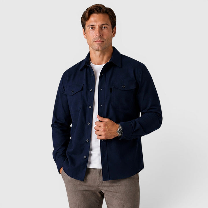 Men’s Slim-Fit Overshirt