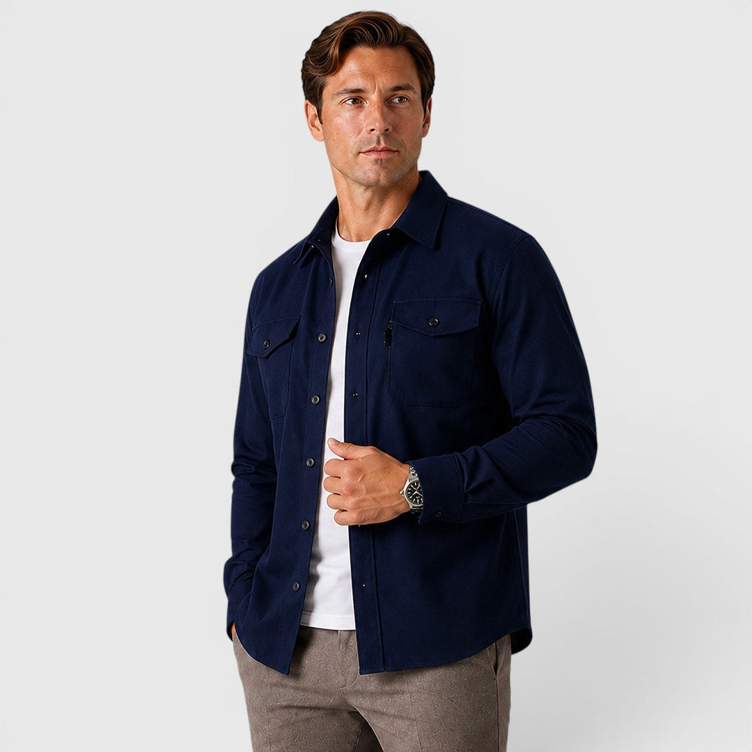 Men’s Slim-Fit Overshirt
