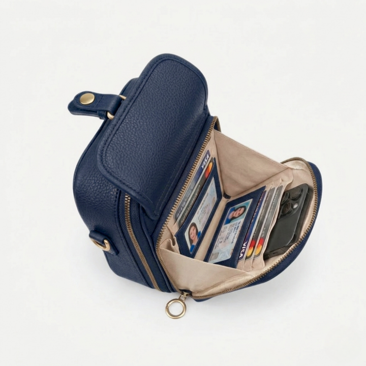 Sienna Mini-Messenger - Cognac