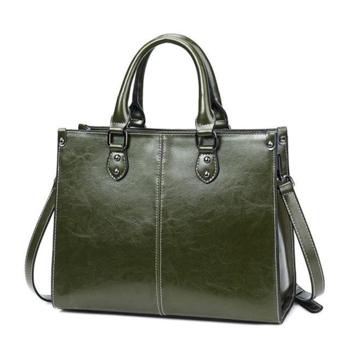 Elegant | From Work to Evening Out — Leather Tote Bag