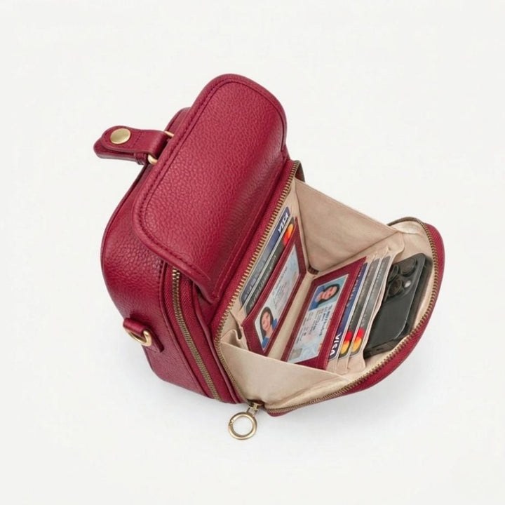 Sienna Mini-Messenger - Cognac