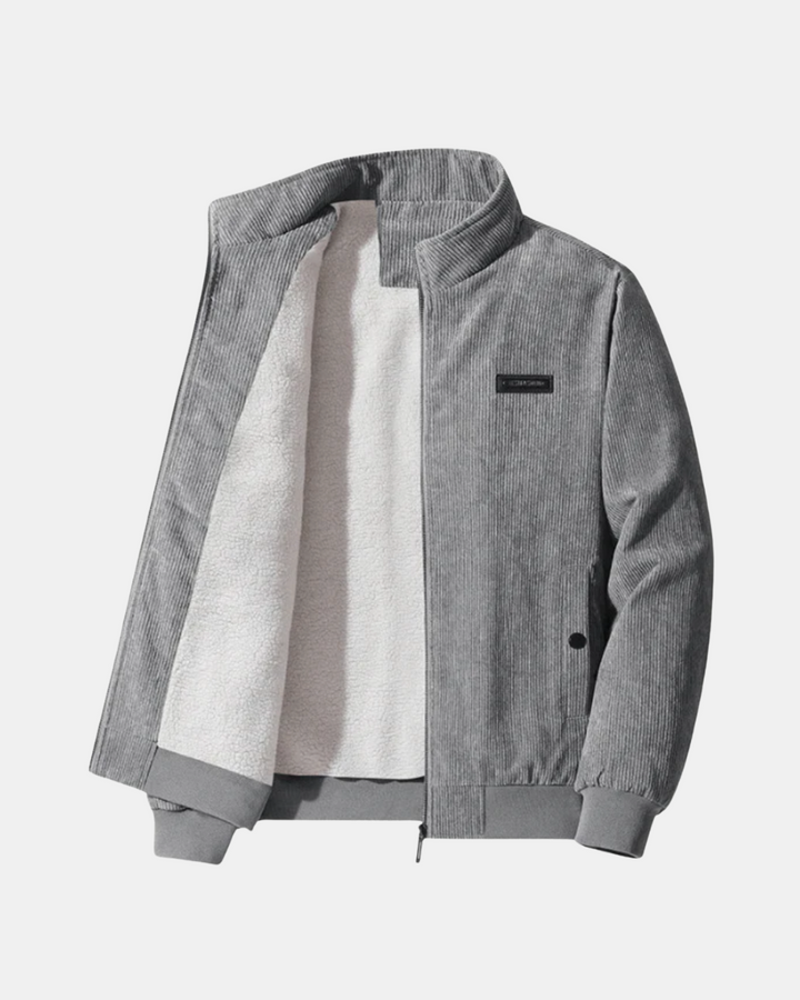 Men’s Fleece-Lined Corduroy Jacket