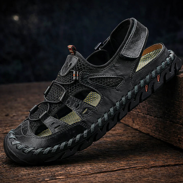 Clara Moretti | Leather Sandals with Support