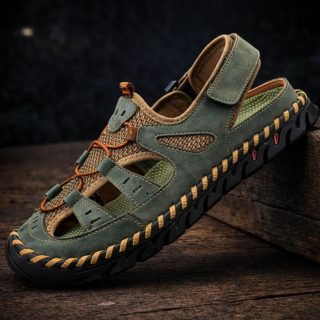 Clara Moretti | Leather Sandals with Support