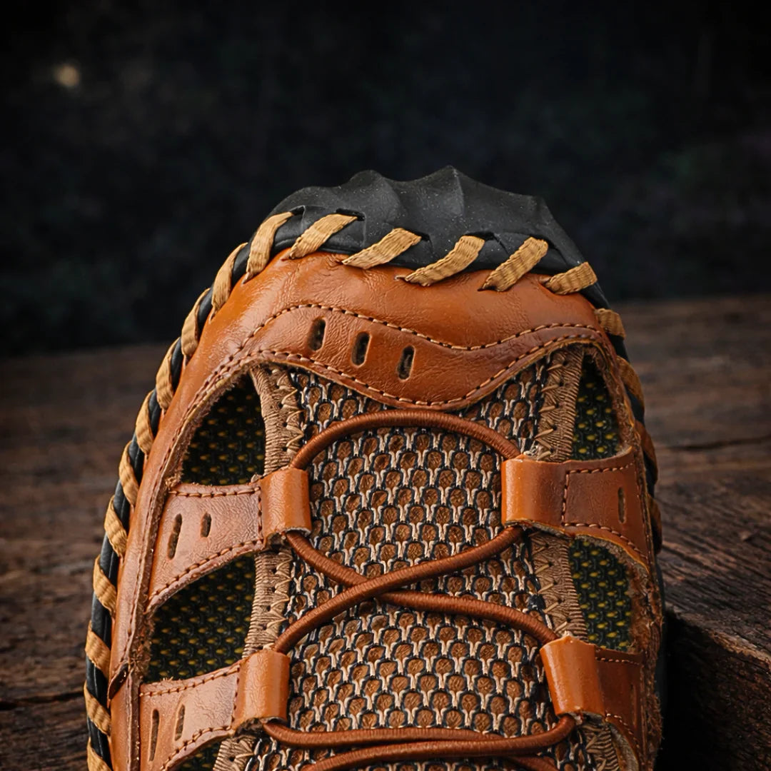 Clara Moretti | Leather Sandals with Support