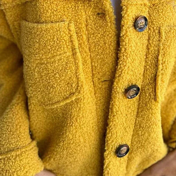 Women’s Button-Up Teddy Jacket